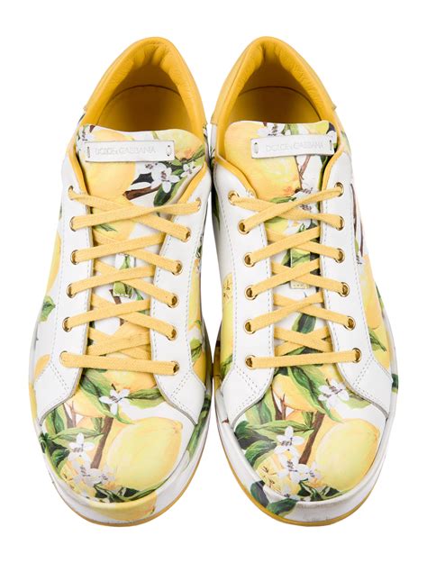 dolce gabbana lemon sneakers.